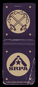 SRPA Matchbox Cover