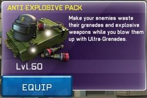 Anti-Explosive Pack View