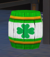 Explosive Barrel (St. Patricks)