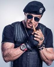 Barney from Expandables
