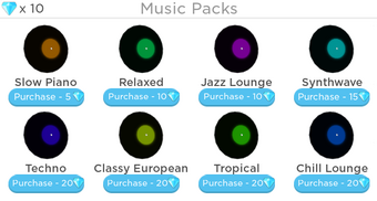 Music Packs Restaurant Tycoon 2 Wiki Fandom - roblox wizard tycoon 2 music