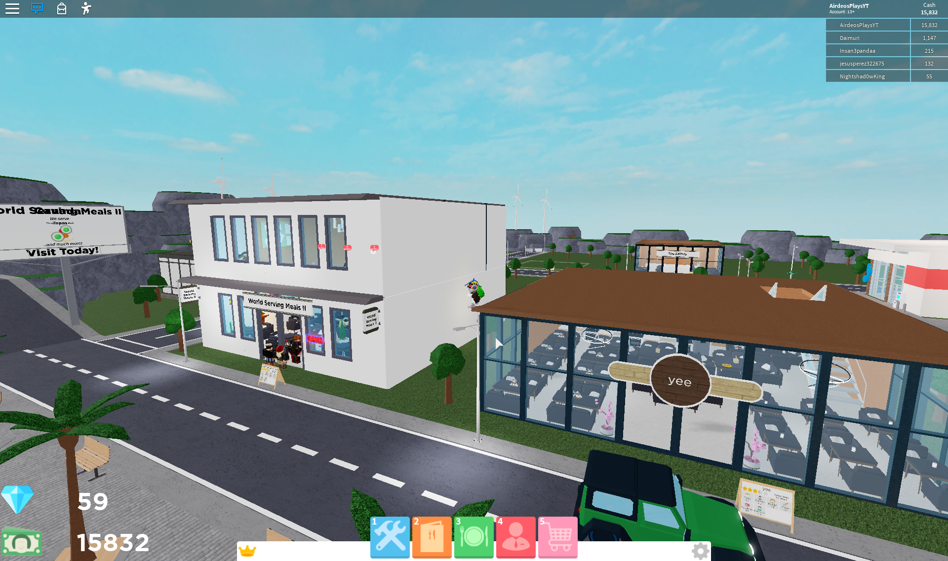 Upgrading Our Restaurant Again Roblox Restaurant Tycoon Roblox Games Downloads Free - all op working codes roblox restaurant tycoon 2