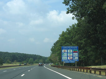 New Jersey Garden State Parkway Cheesequake Rest Stops And