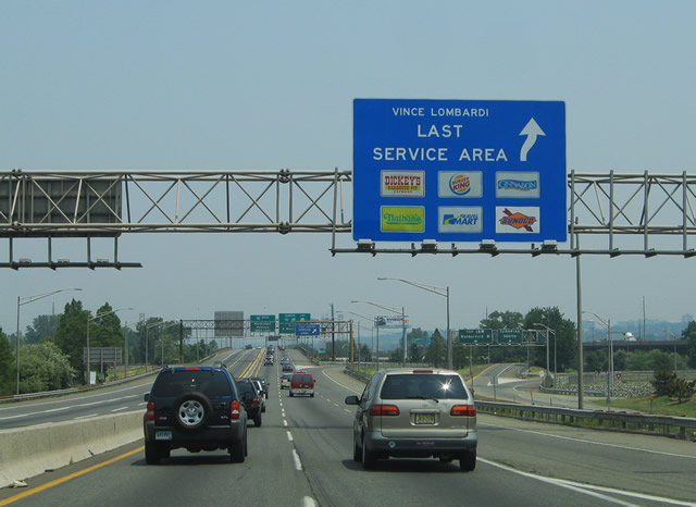 New Jersey New Jersey Turnpike Vince Lombardi Rest Stops And