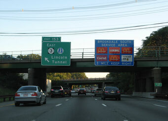 New Jersey Garden State Parkway Brookdale Rest Stops And Service