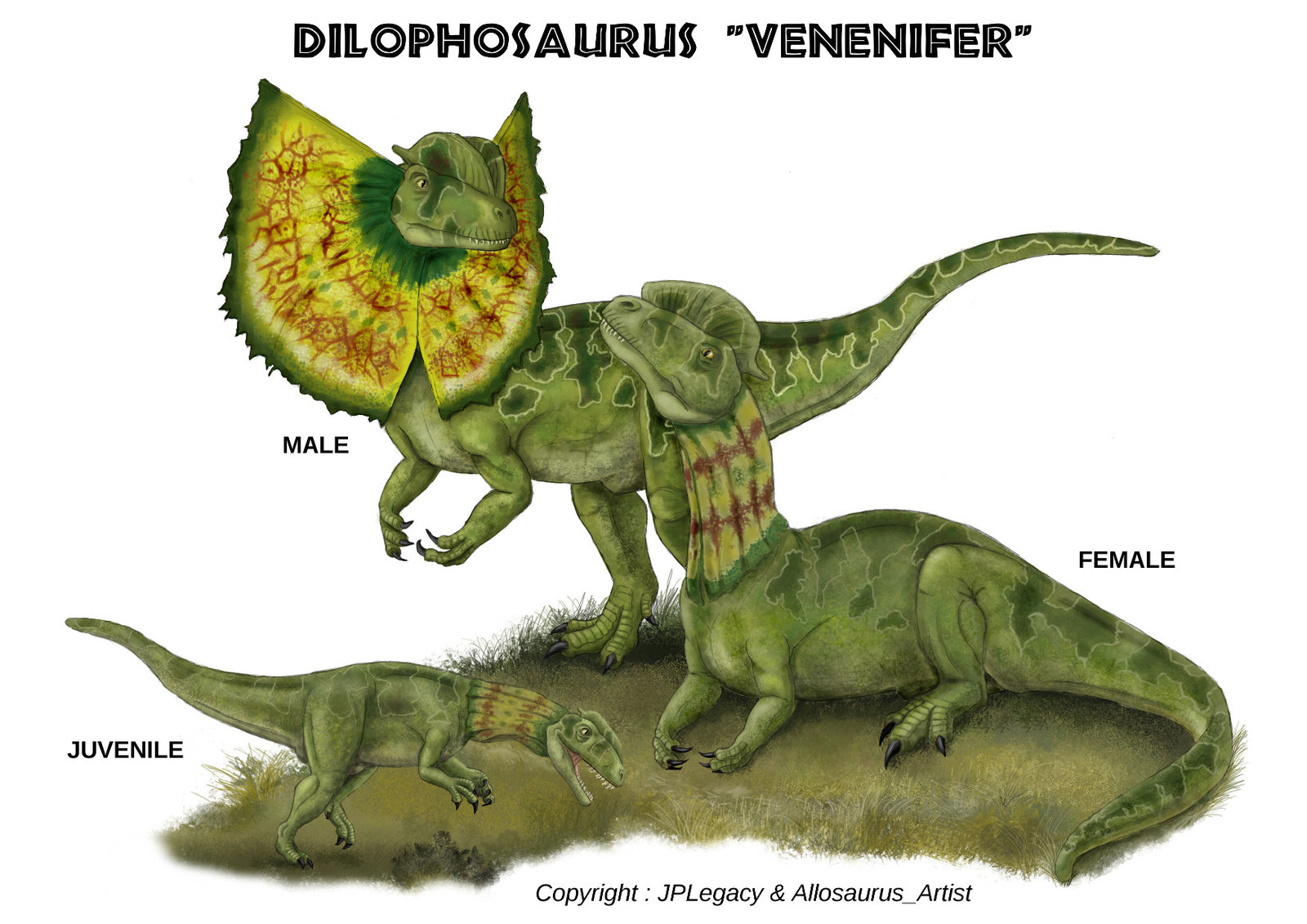 dinosaur with frill from jurassic park
