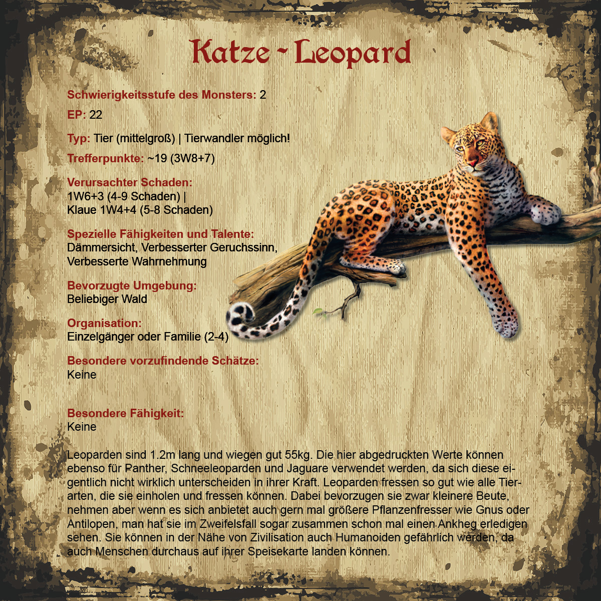 Katze - Leopard | Revaria Wiki | Fandom