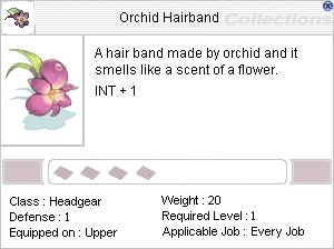 OrchidHairband