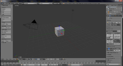 Blender v2.66.1 screen
