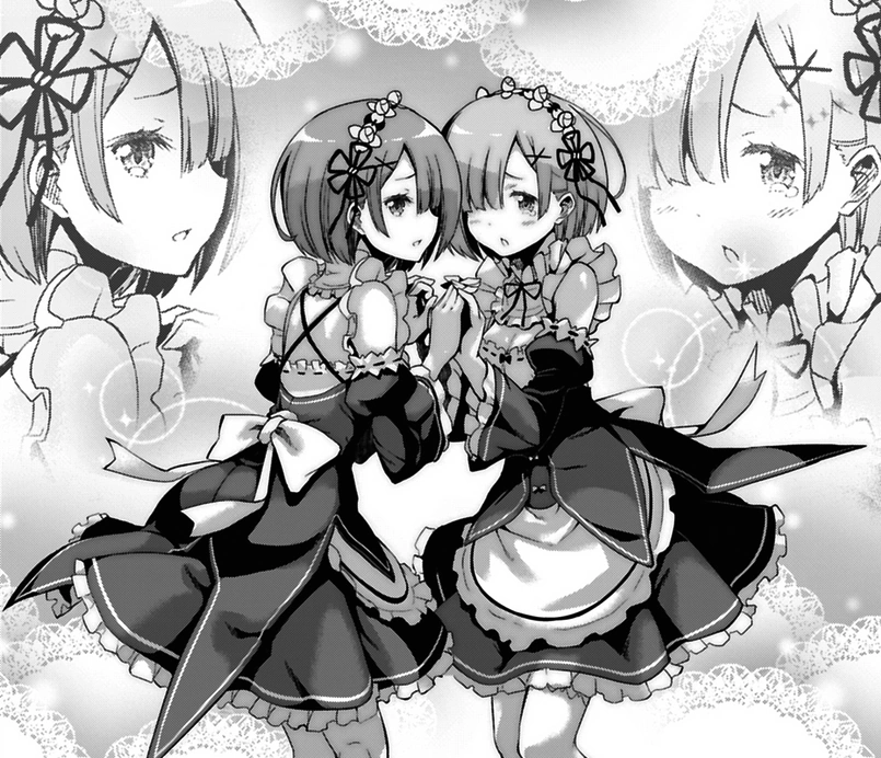 Image Rem and Ram Dainishou Manga 1.png ReZero Wiki FANDOM powered by Wikia