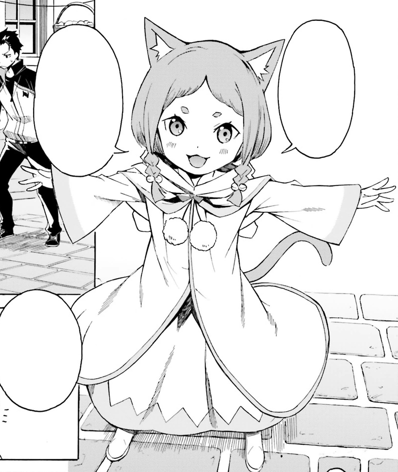 Resultado de imagen de Pearl Baton Mimi de Re:Zero kara Hajimeru Isekai Seikatsu manga