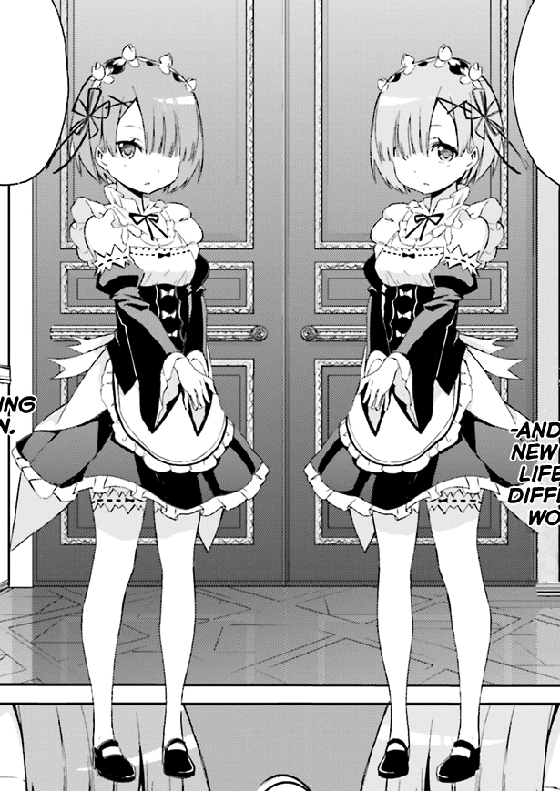 Obraz Rem and Ram Daisshou Manga 1.png ReZero Wiki FANDOM