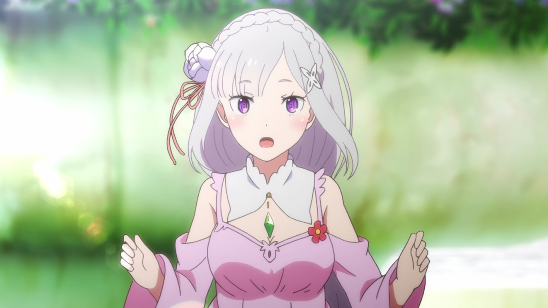 emilia re zero smile
