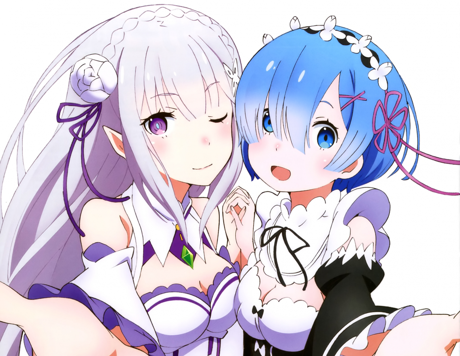 Resultado de imagen para rem y emilia