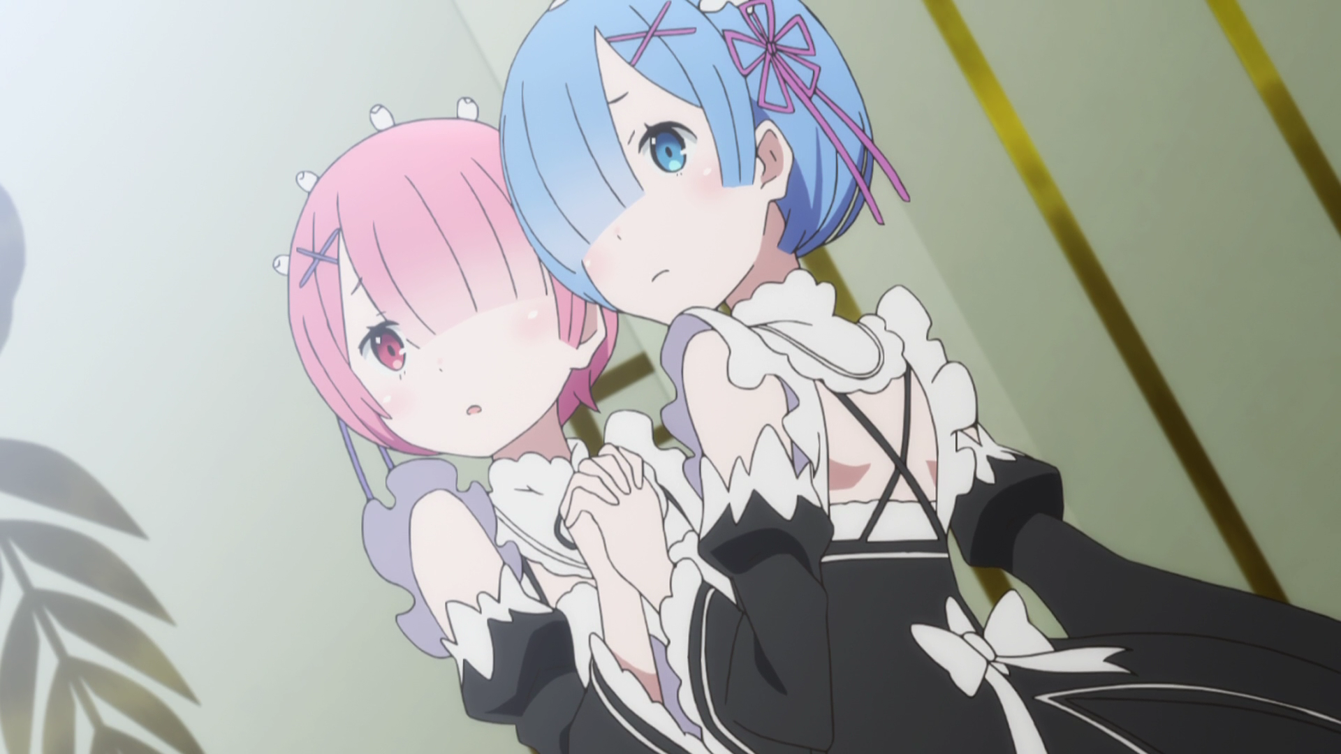 Image Ram and Rem Re Zero Anime BD 2 png Re Zero 