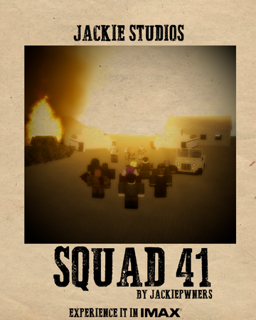 Squad 41 Roblox Film Media Community Wiki Fandom - roblox wiki scripting book
