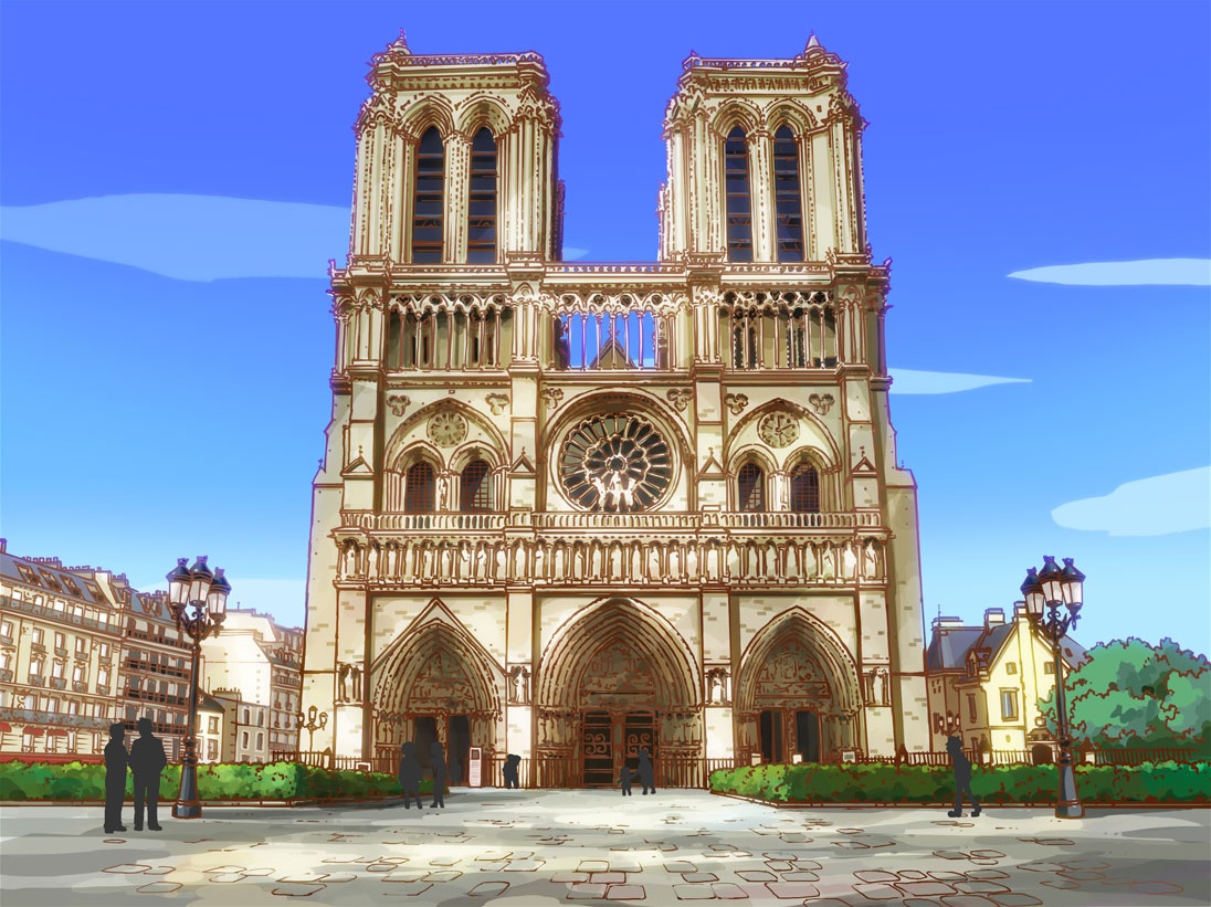 Notre Dame Cathedral | Rhythm Thief Wiki | FANDOM powered by Wikia