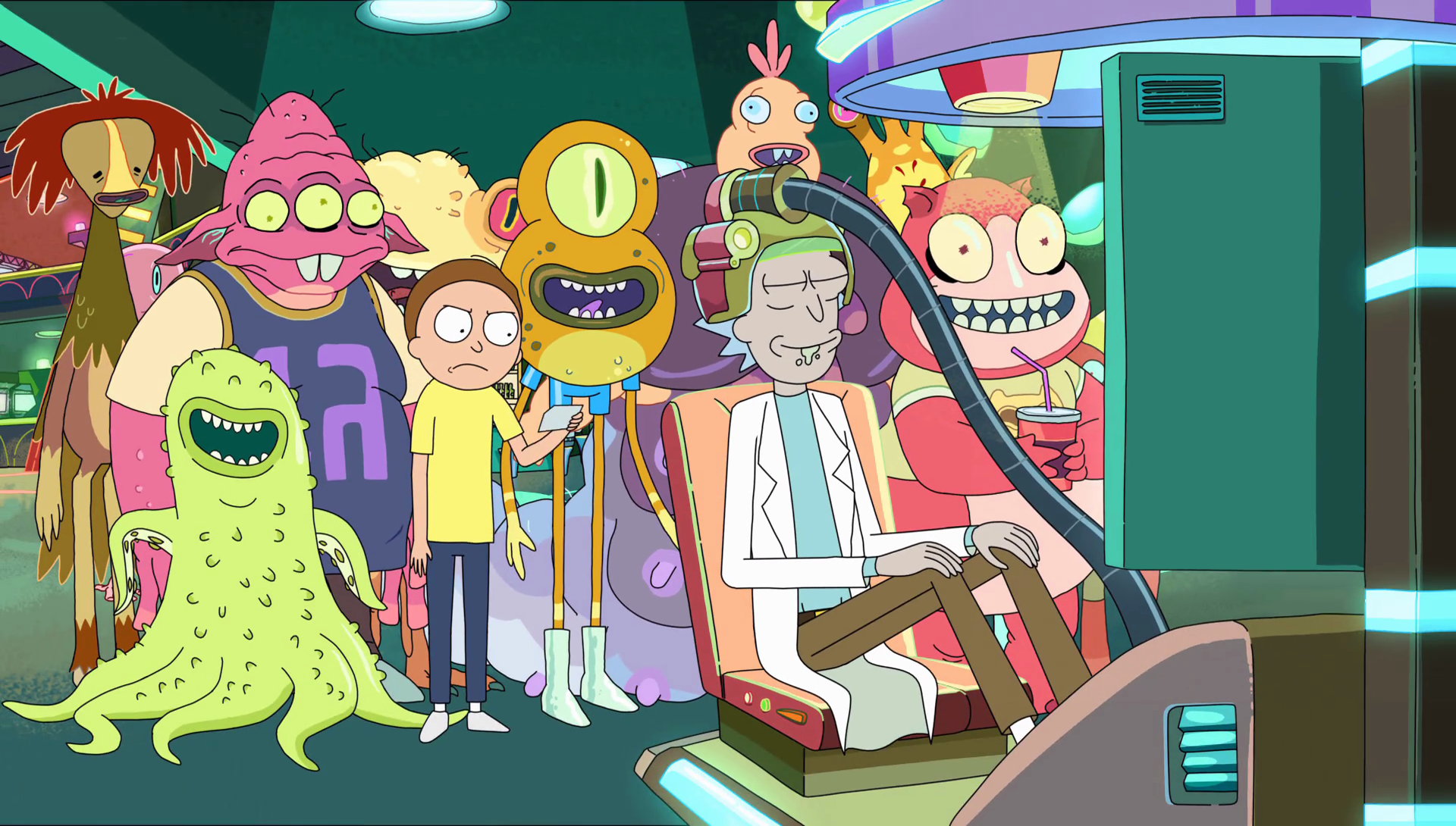 Image - S2e2 impressed aliens.png | Rick and Morty Wiki | FANDOM ...