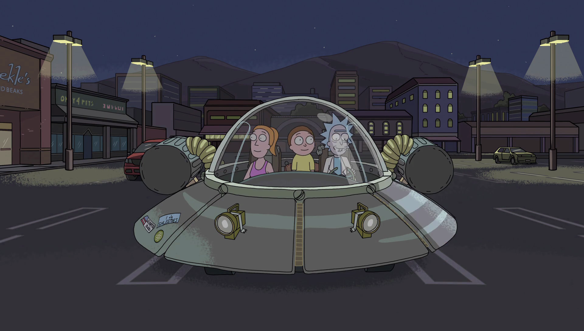 Image S2e6 summer morty rick in ship.png Rick and Morty Wiki