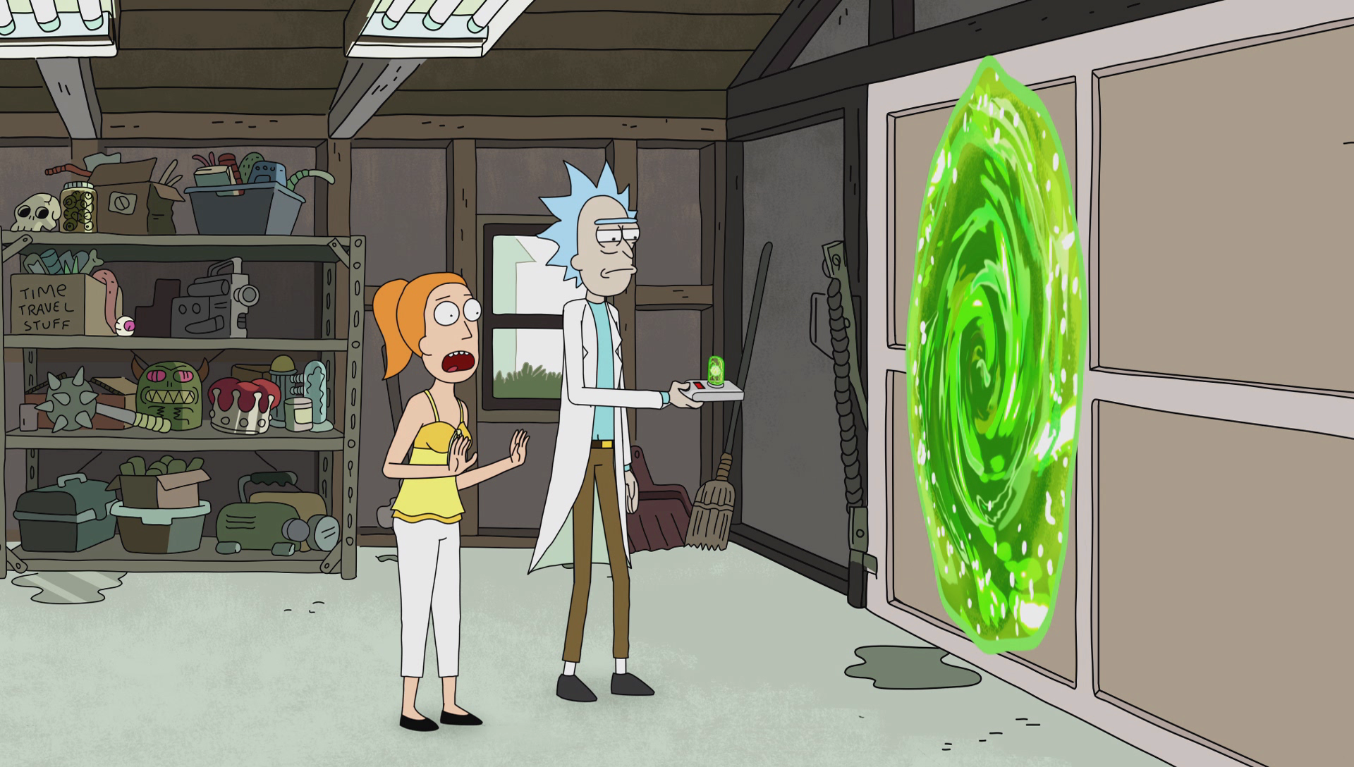 Image S1e7 portal gun.png Rick and Morty Wiki FANDOM powered by Wikia
