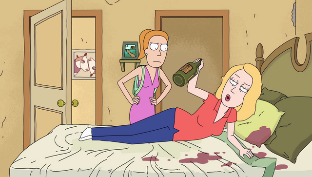 Image - S2e4 drunk beth.png | Rick and Morty Wiki | FANDOM powered by Wikia