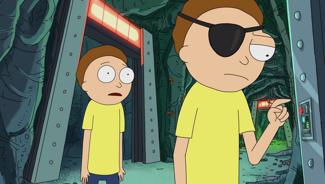 Image - S1e10 evil morty opening door.png | Rick and Morty Wiki ...