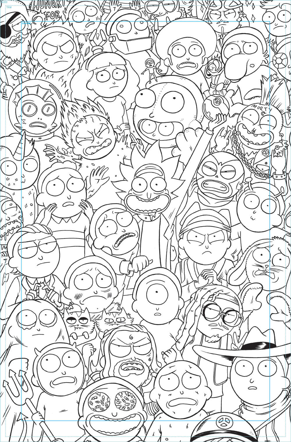 Image - Marc Ellerby issue 1 cover progress inks.jpg ...