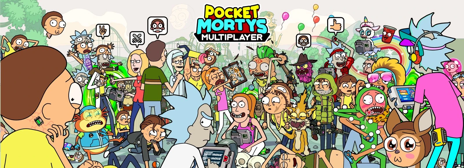 Image Pocket mortys multi.jpeg Rick and Morty Wiki FANDOM powered