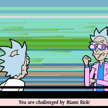 Miami Rick Pocket Mortys Rick And Morty Wiki Fandom,Handsome Anime Boy Brown Hair Brown Eyes