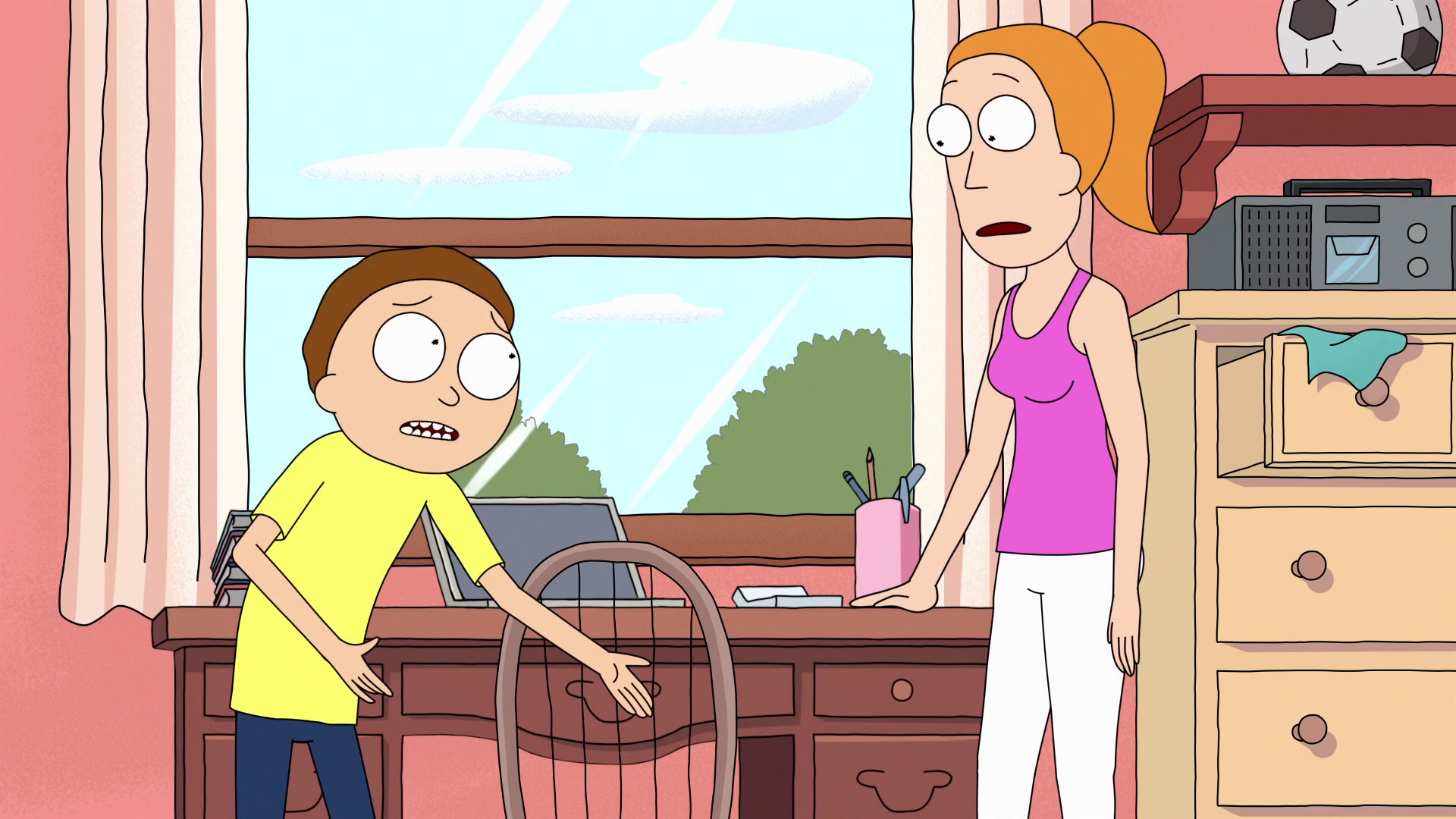Résultat de recherche d'images pour "rick morty summer"