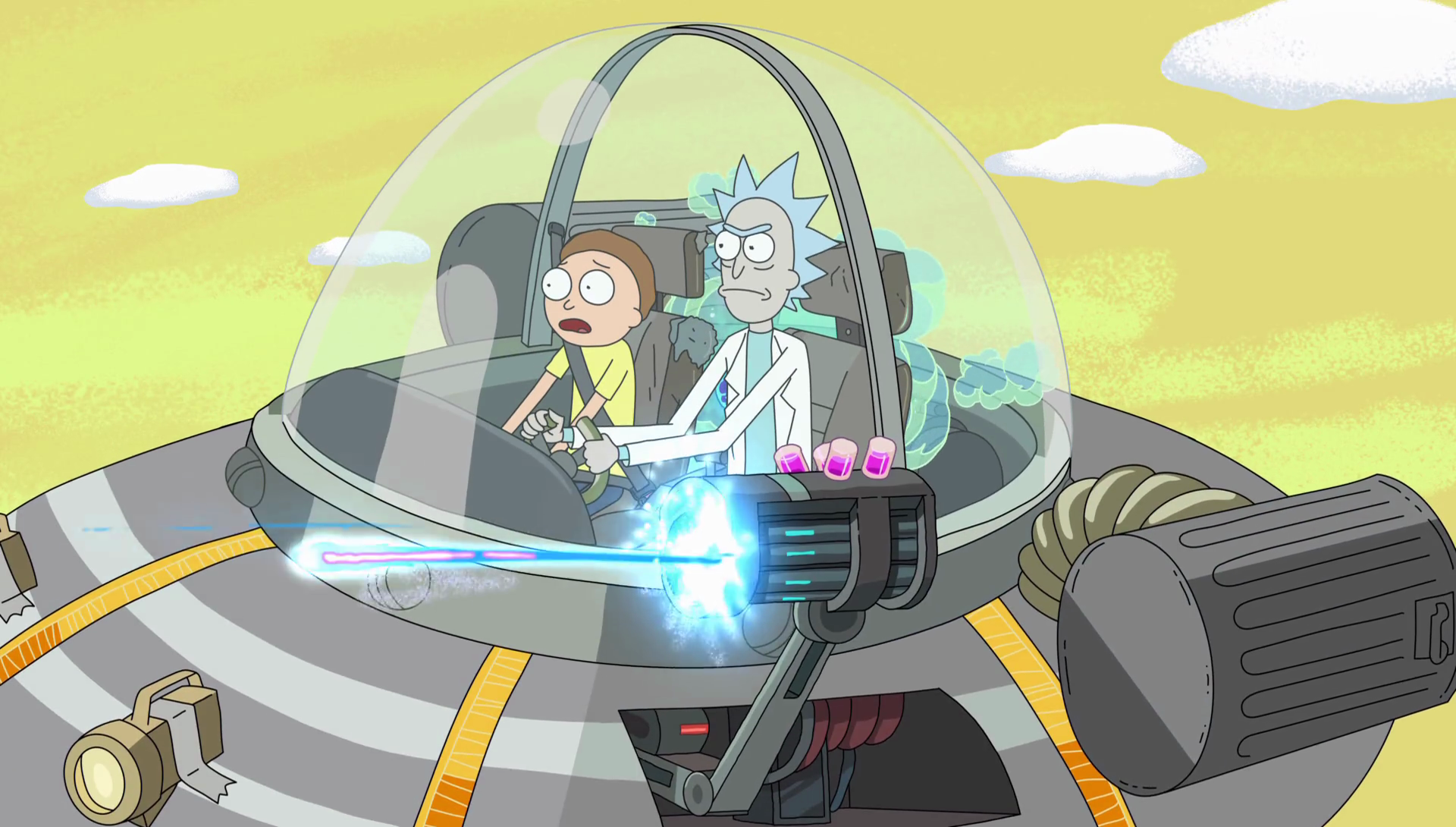 Image S2e2 ship weapons.png Rick and Morty Wiki FANDOM powered by Wikia