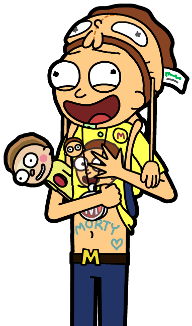 super morty fan morty