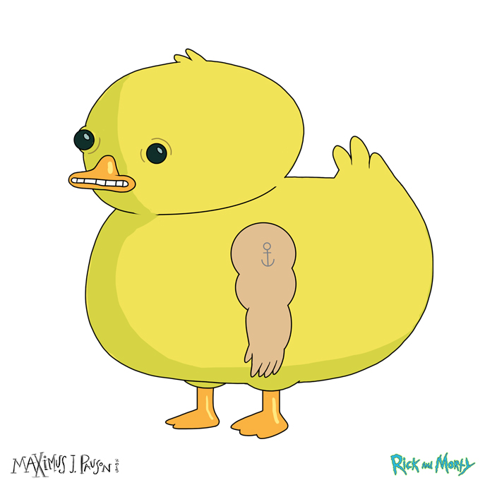 Duck With Muscles | Rick and Morty Wiki | FANDOM powered by Wikia