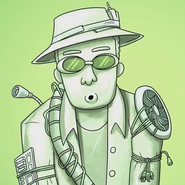 Man Painted Silver Who Makes Robot Noises Rick And Morty Wiki Fandom