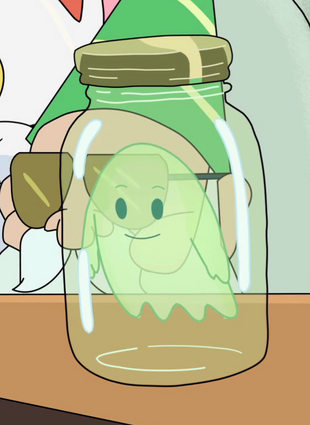 rick and morty ghost in a jar figure