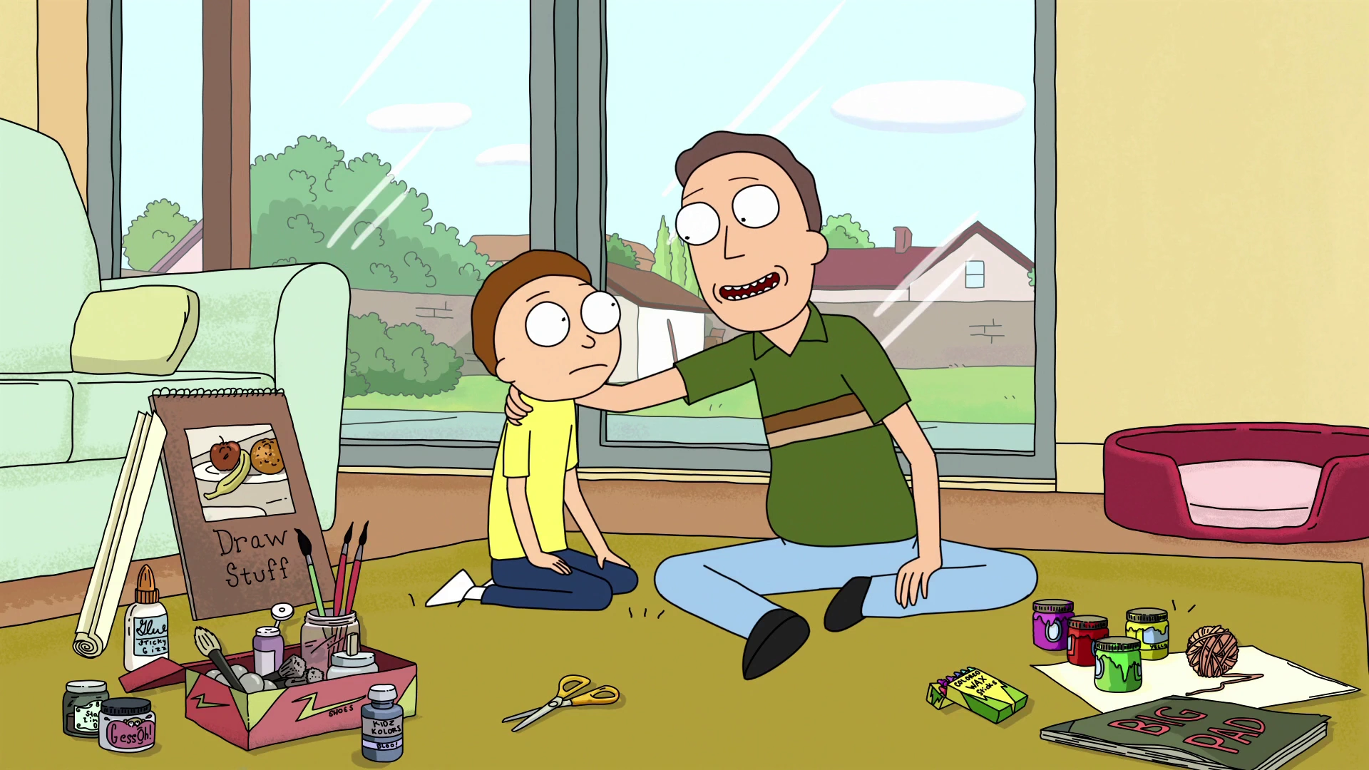 Jerry Smith Rick And Morty Sad
