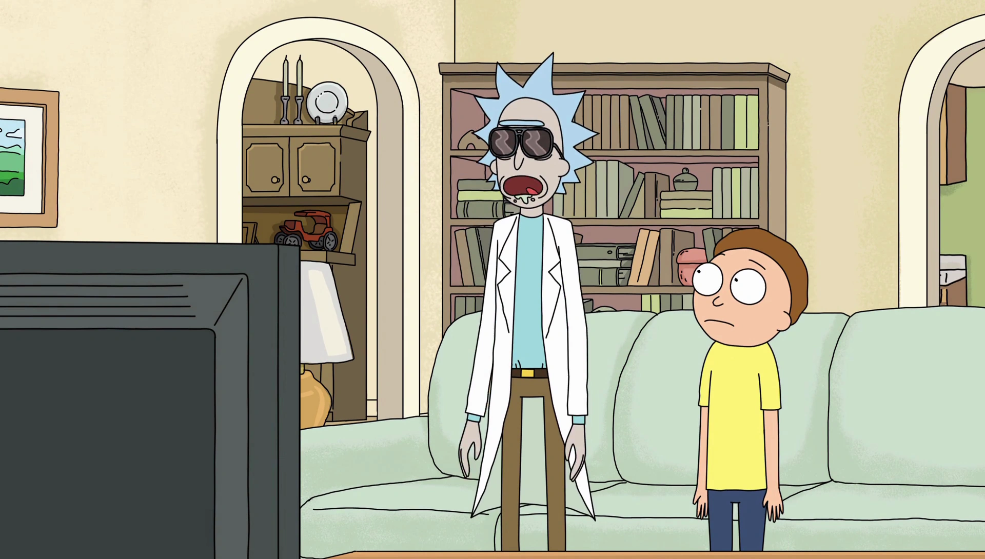 Image S2e5 sunglasses rick.png Rick and Morty Wiki FANDOM powered
