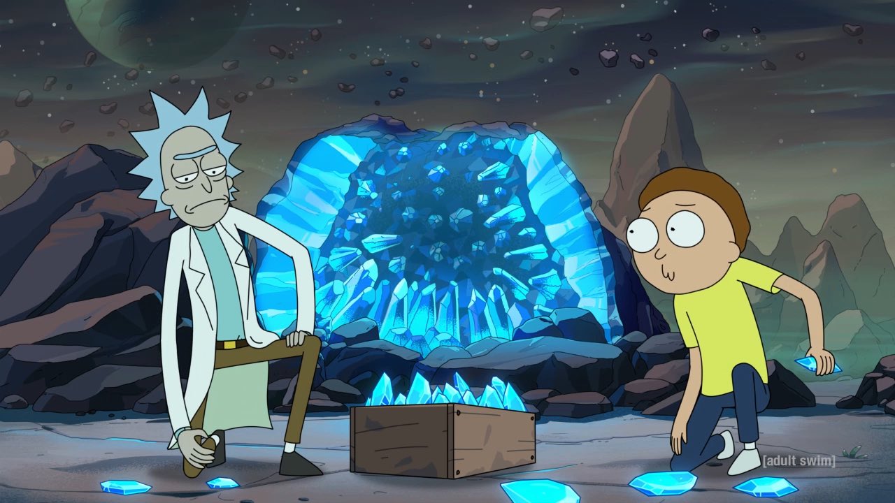 Image result for rick and morty edge of tomorty