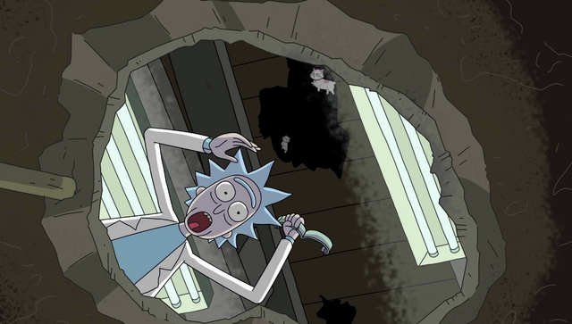 File:S2e1 rick screams.png