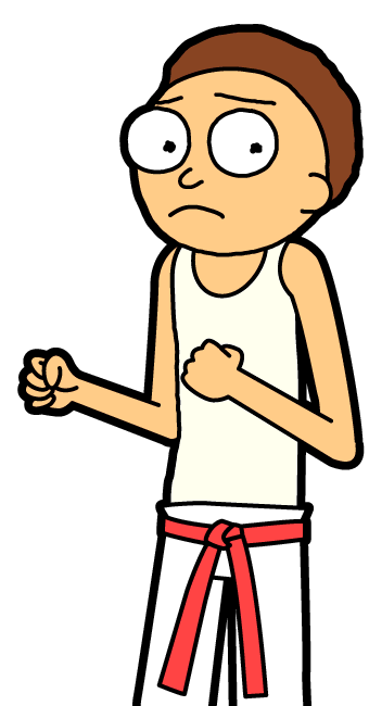 self defense morty rick