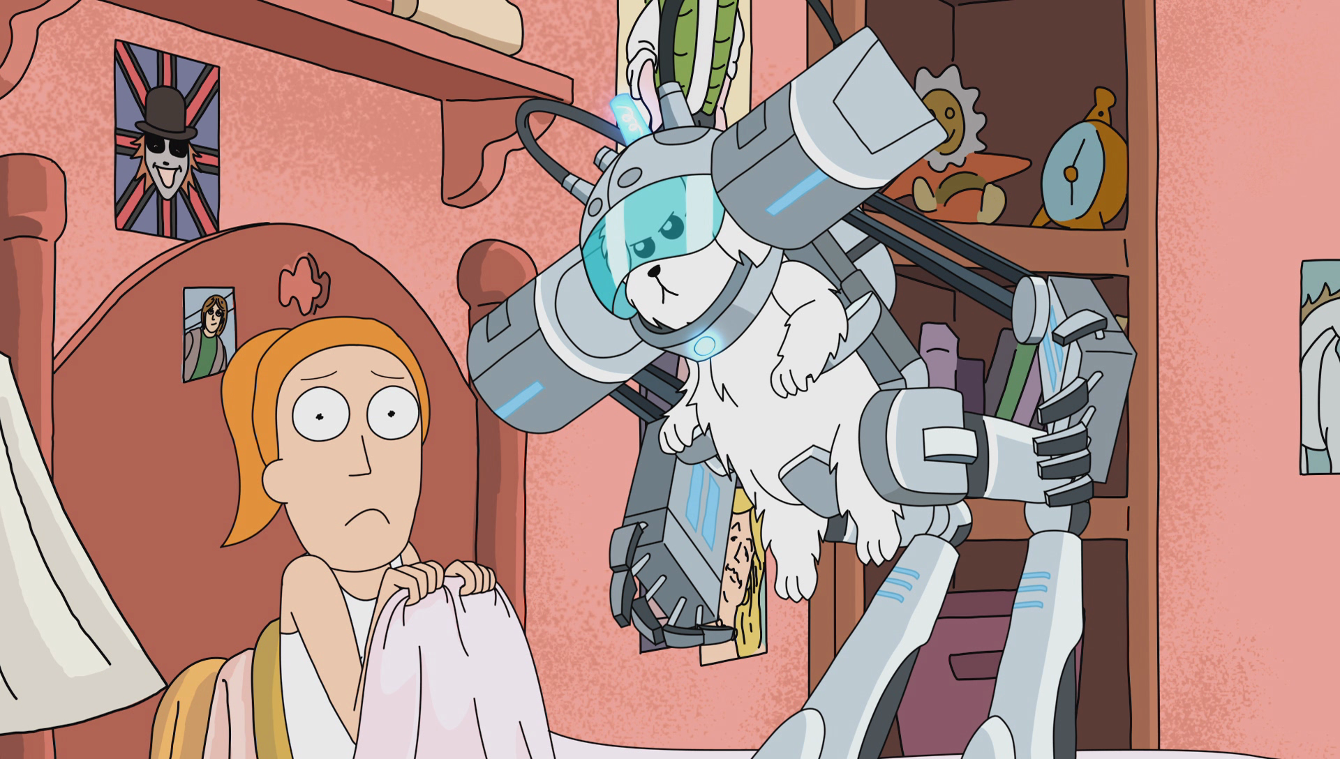 rick and morty mech suit