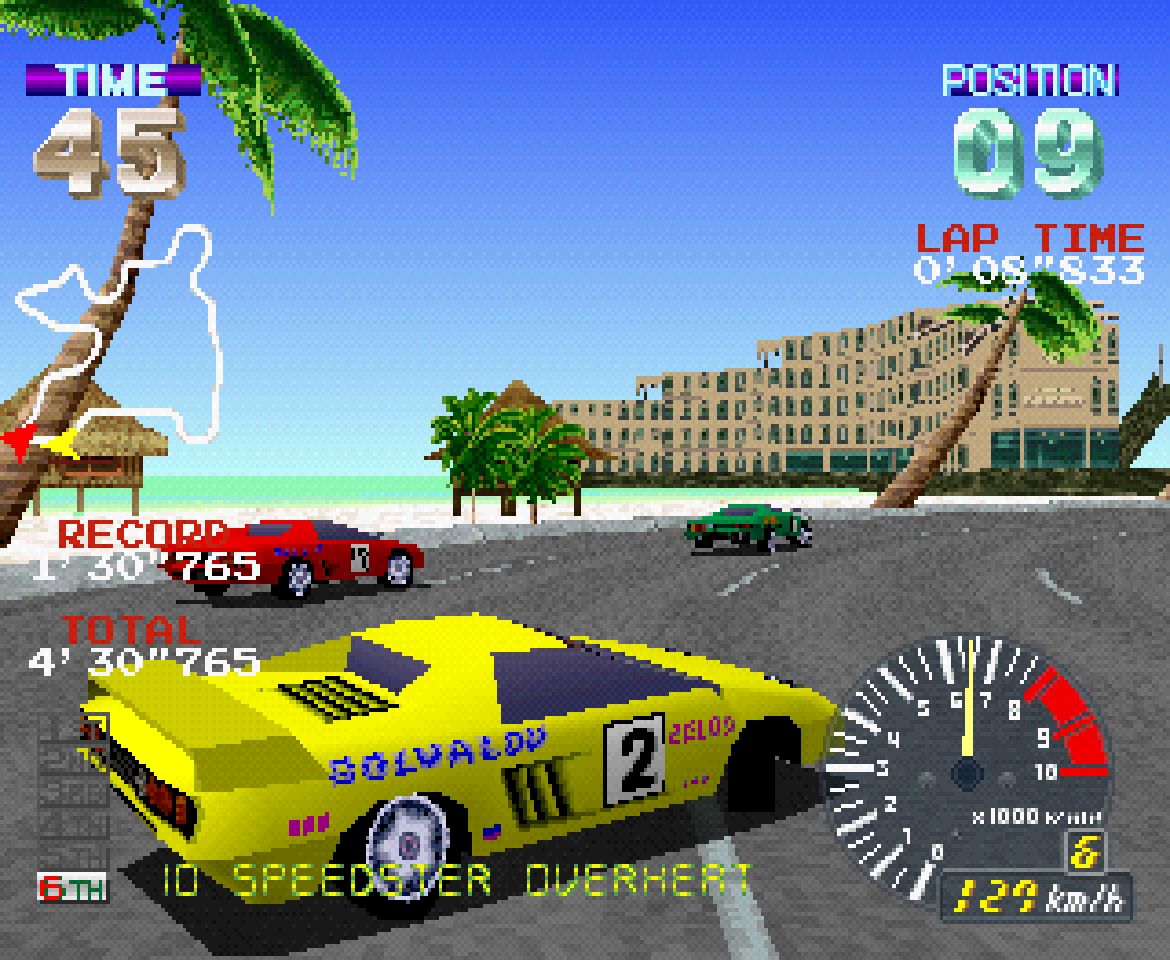 Ridge Racer Revolution				Fan Feed