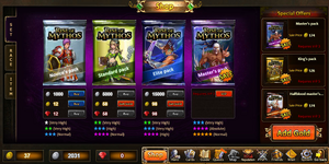 Rise of Mythos Card Shop