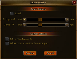 System Settings