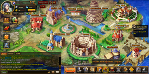 Rise of Mythos town