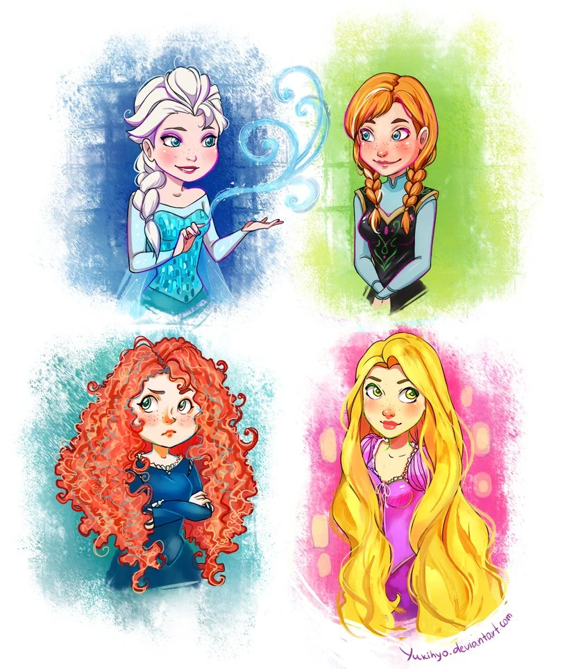 The Female Four | Rise of the Brave Tangled Dragons Wiki | FANDOM powered by Wikia