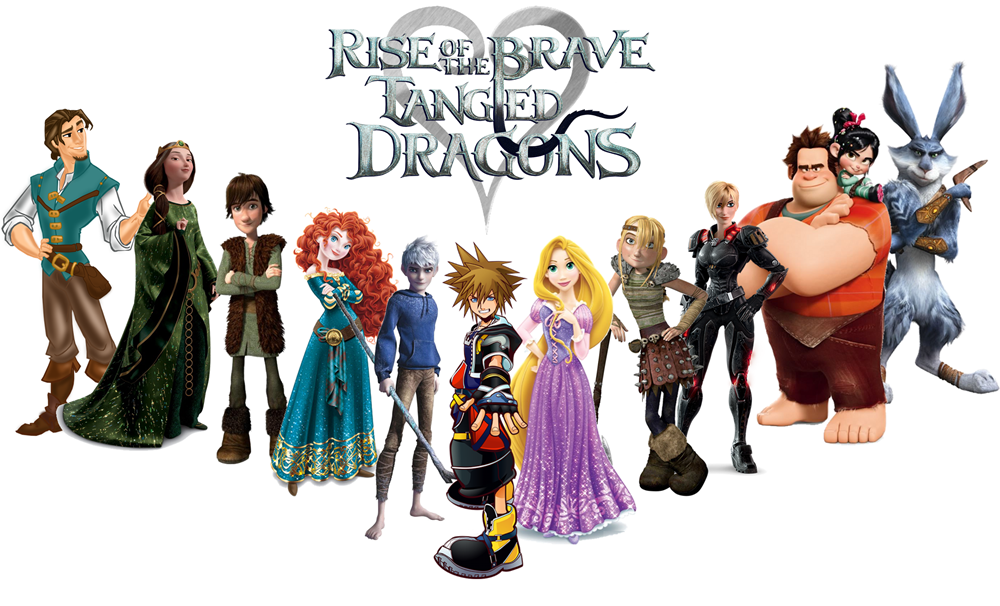 Kingdom Hearts Au Rise Of The Brave Tangled Dragons Wiki Fandom Powered By Wikia 