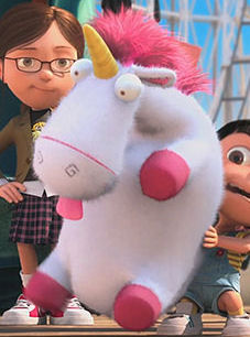 despicable me unicorn toy