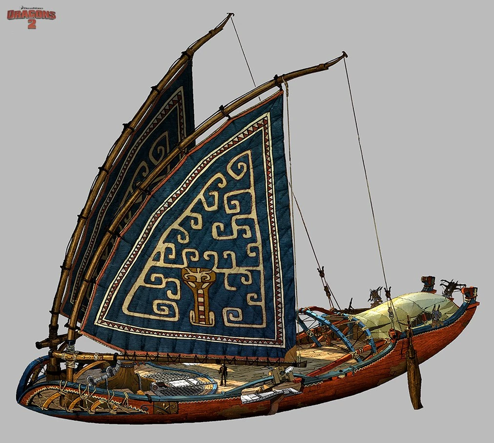 Eret's Boat Rise of the Brave Tangled Dragons Wiki FANDOM powered