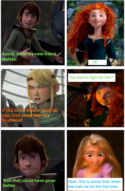 Image Hiccstrid Comicpng Rise Of The Brave Tangled Dragons Wiki Fandom Powered By Wikia 